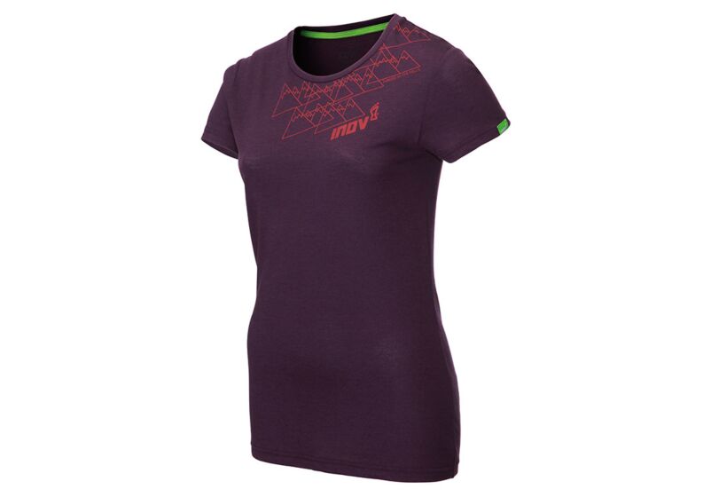 Inov-8 Tri Blend Ss 'angle' Womens T-Shirts Purple Australia (HYNGCW847)